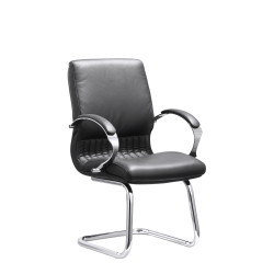 Executive Genuine Leather Visitor’s Chair