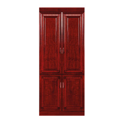 Classic Office Wooden Door Wall Unit - Classic Office wall cabinet